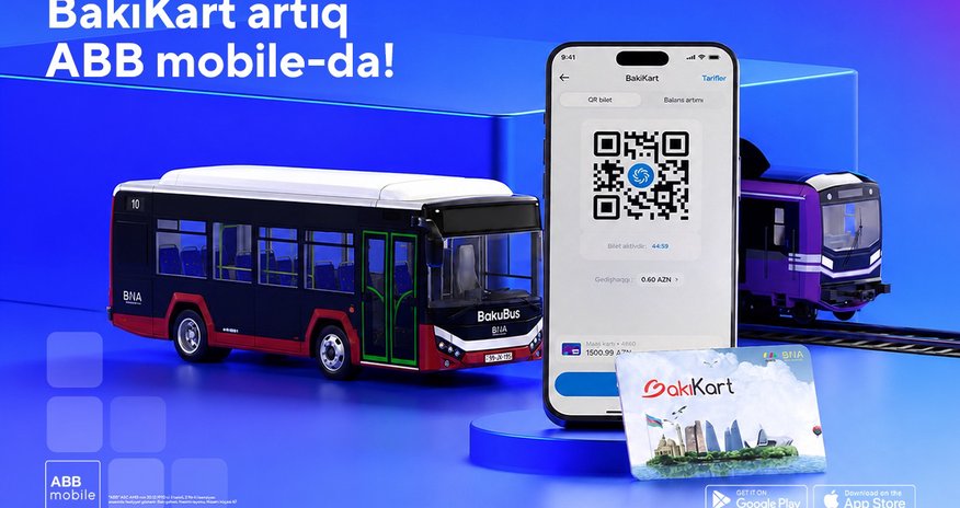 BakıKart is now in ABB mobile! BakıKart is now in ABB mobile!