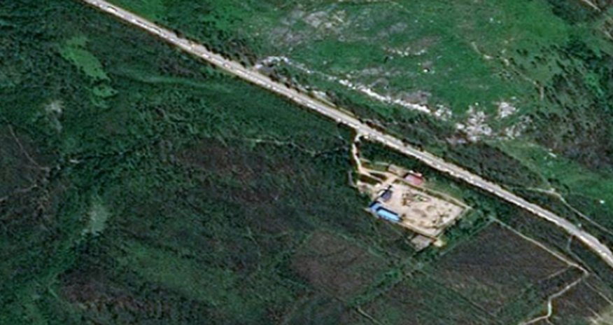 Очереди к российским заправкам видны из космоса Очереди к российским заправкам видны из космоса