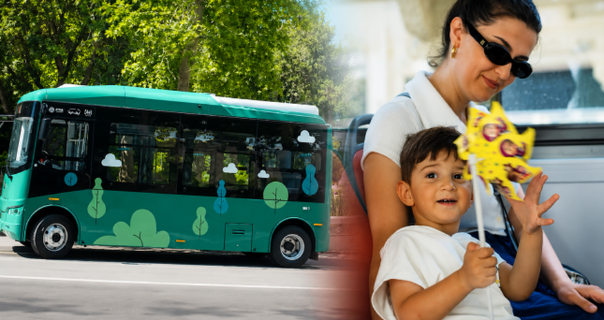 Bakıda ödənişsiz avtobuslar fəaliyyətə başlayacaq - Video Bakıda ödənişsiz avtobuslar fəaliyyətə başlayacaq - Video