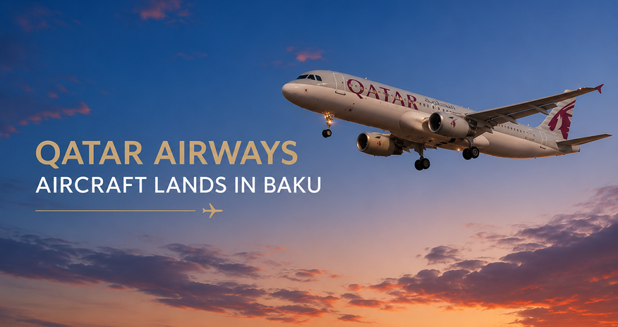 Самолет Qatar Airways, следовавший в Тбилиси, совершил внеплановую посадку в Баку Самолет Qatar Airways, следовавший в Тбилиси, совершил внеплановую посадку в Баку