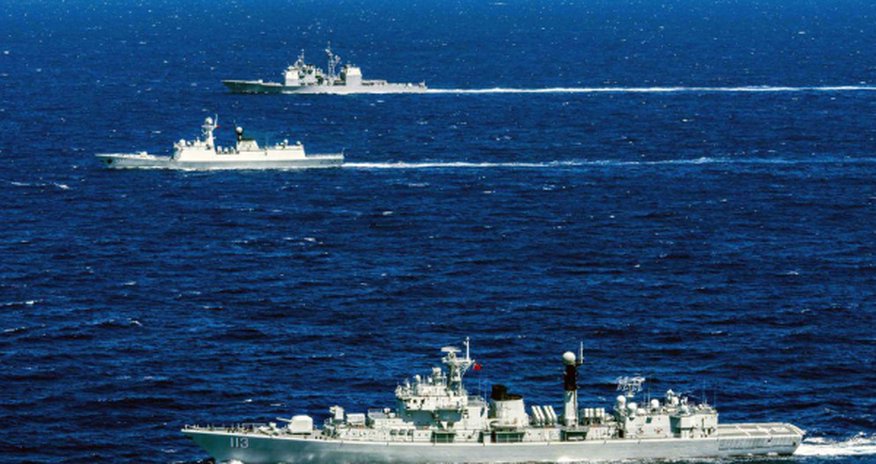 Рекордная военная активность Китая Рекордная военная активность Китая