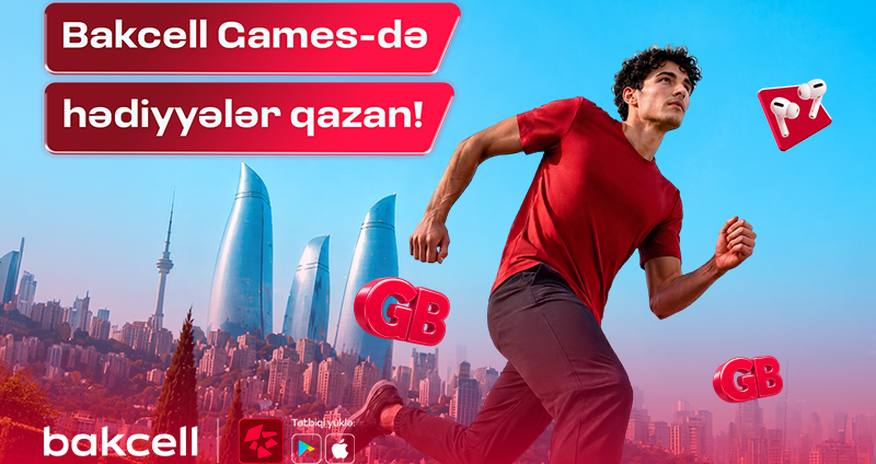 Win AirPods and 1 GB of internet every day in the Bakcell App Win AirPods and 1 GB of internet every day in the Bakcell App