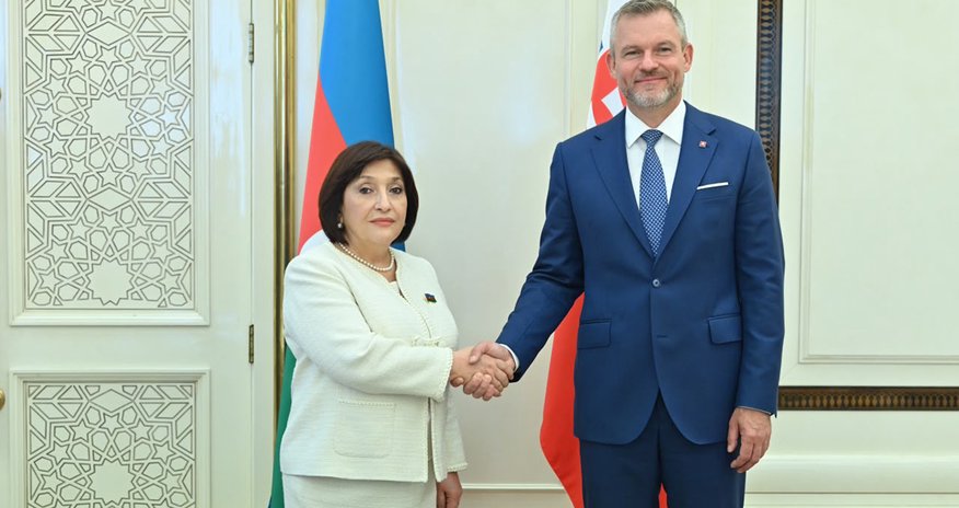 Sahibə Qafarova Pelleqrini ilə görüşüb Sahibə Qafarova Pelleqrini ilə görüşüb
