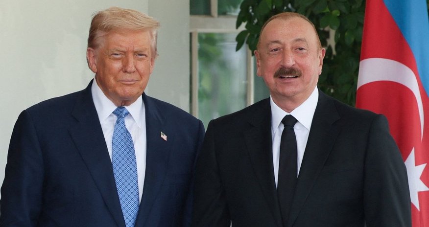 Трамп поделился статьёй с высказываниями Алиева Трамп поделился статьёй с высказываниями Алиева