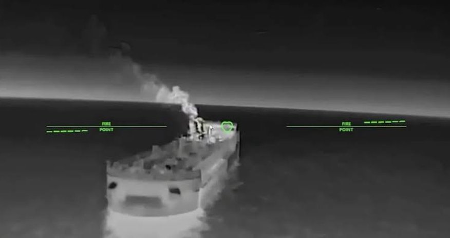 ВС Украины поразили два российских танкера в Черном море ВС Украины поразили два российских танкера в Черном море