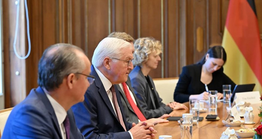 German president describes Azerbaijan as 'island of stability' German president describes Azerbaijan as 'island of stability'