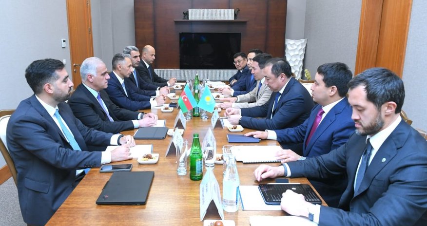 Azerbaijan, Kazakhstan discuss development of Middle Corridor Azerbaijan, Kazakhstan discuss development of Middle Corridor