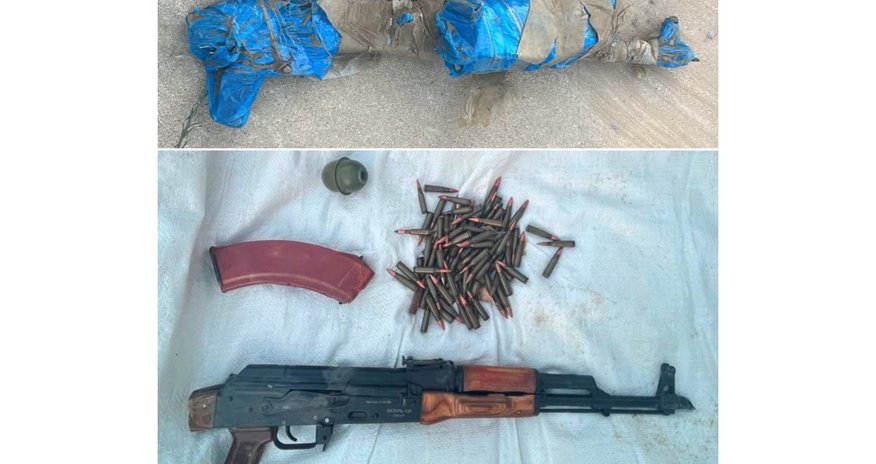 Digahda məhkuma aid silah-sursat aşkarlanıb Digahda məhkuma aid silah-sursat aşkarlanıb