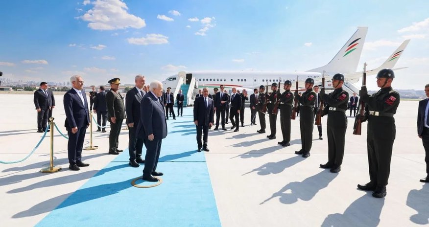 Fələstin Prezidenti Türkiyəyə səfər edib Fələstin Prezidenti Türkiyəyə səfər edib