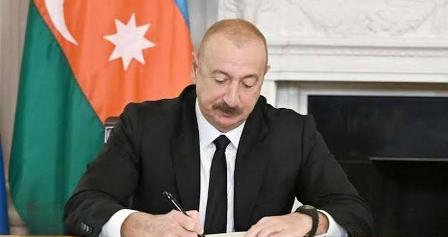 Prezident sərəncam imzalayıb Prezident sərəncam imzalayıb