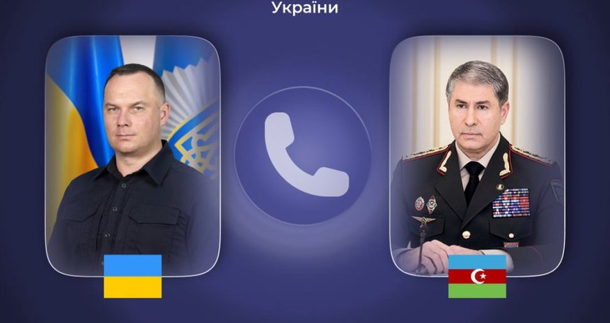 Переговоры глав МВД Азербайджана и Украины Переговоры глав МВД Азербайджана и Украины