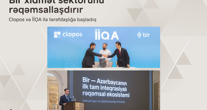 Bir внедряет цифровой клиентский опыт в сферу услуг Bir внедряет цифровой клиентский опыт в сферу услуг