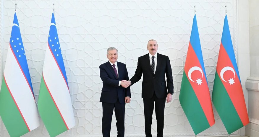 Əliyev Özbəkistanın Milli İnformasiya Agentliyinə müsahibə verib Əliyev Özbəkistanın Milli İnformasiya Agentliyinə müsahibə verib
