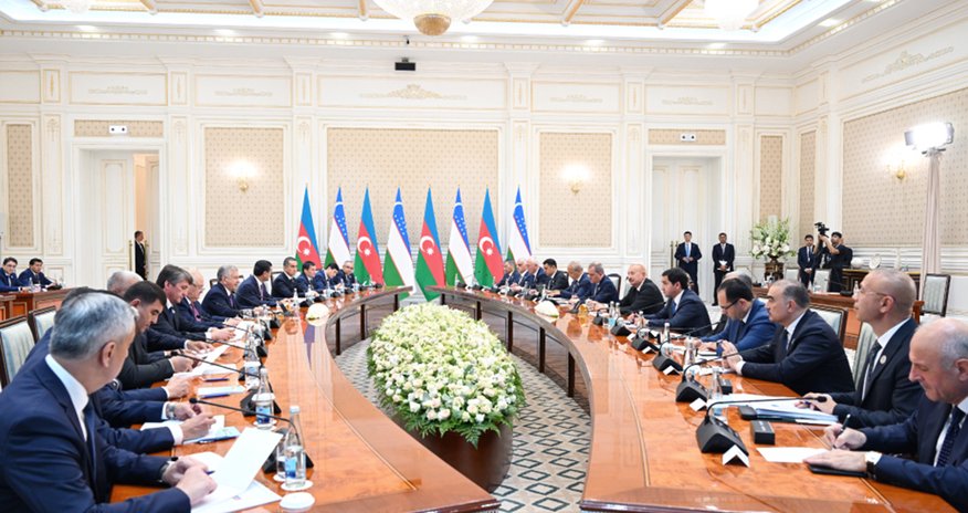 Azərbaycan və Özbəkistan Ali Dövlətlərarası Şuranın 3-cü iclası keçirilib - Yenilənib Azərbaycan və Özbəkistan Ali Dövlətlərarası Şuranın 3-cü iclası keçirilib - Yenilənib