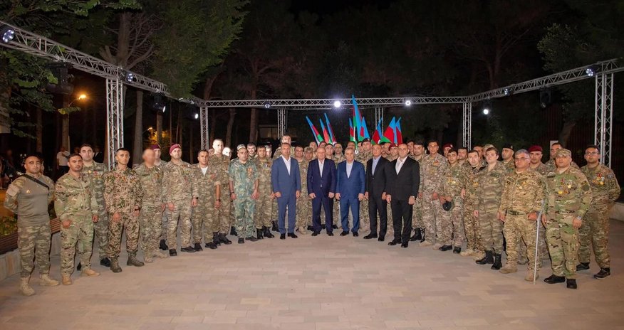 DTX-nin "Bilgəh" İstirahət mərkəzində Vətən müharibəsi iştirakçıları ilə görüş təşkil edilib DTX-nin "Bilgəh" İstirahət mərkəzində Vətən müharibəsi iştirakçıları ilə görüş təşkil edilib