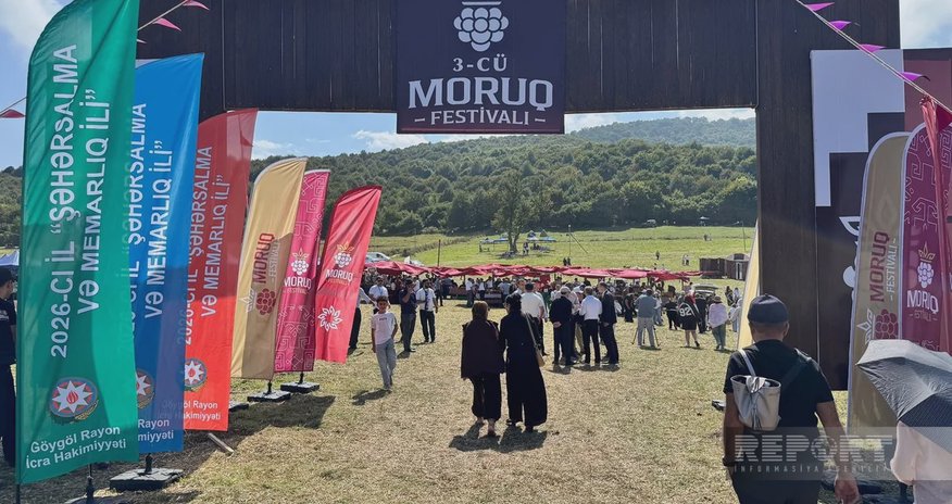 Göygöldə Aqrar Biznes Festivalı və III Moruq festivalı başlayıb Göygöldə Aqrar Biznes Festivalı və III Moruq festivalı başlayıb