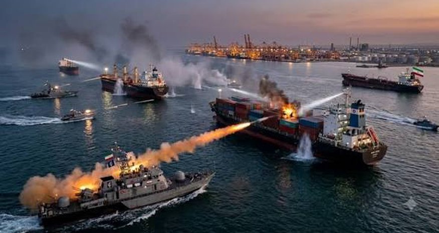 Иранские военные атаковали суда в Ормузском проливе Иранские военные атаковали суда в Ормузском проливе