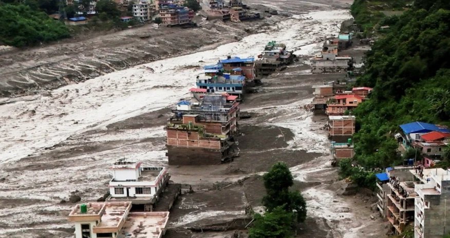 Nepalda daşqınlar nəticəsində ölənlərin sayı 1400-ə yaxınlaşıb Nepalda daşqınlar nəticəsində ölənlərin sayı 1400-ə yaxınlaşıb