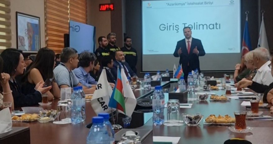 “Azərkimya” yan məhsul kimi əldə olunan hidrogeni “Azerfloat”a satacaq “Azərkimya” yan məhsul kimi əldə olunan hidrogeni “Azerfloat”a satacaq