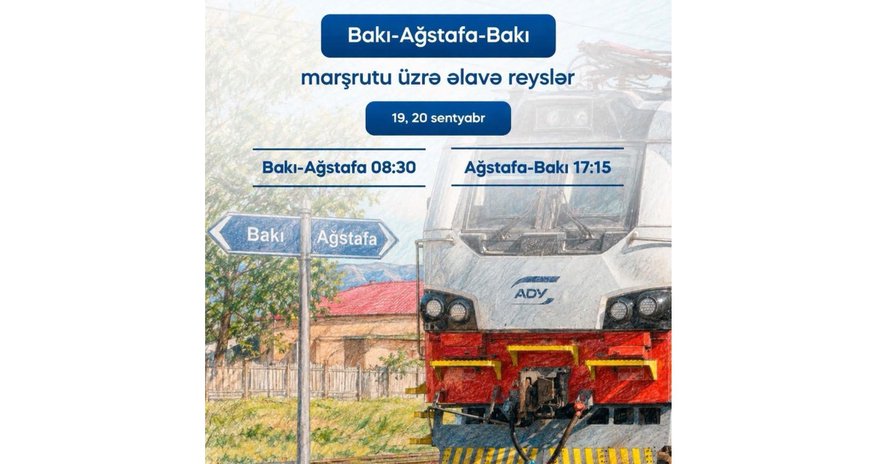 Bakı-Ağstafa-Bakı marşrutu üzrə əlavə reyslər təşkil ediləcək Bakı-Ağstafa-Bakı marşrutu üzrə əlavə reyslər təşkil ediləcək