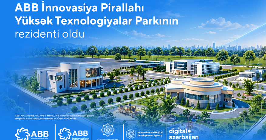 ABB İnnovasiya Pirallahı Yüksək Texnologiyalar Parkınınrezidenti statusunu əldə etdi ABB İnnovasiya Pirallahı Yüksək Texnologiyalar Parkınınrezidenti statusunu əldə etdi