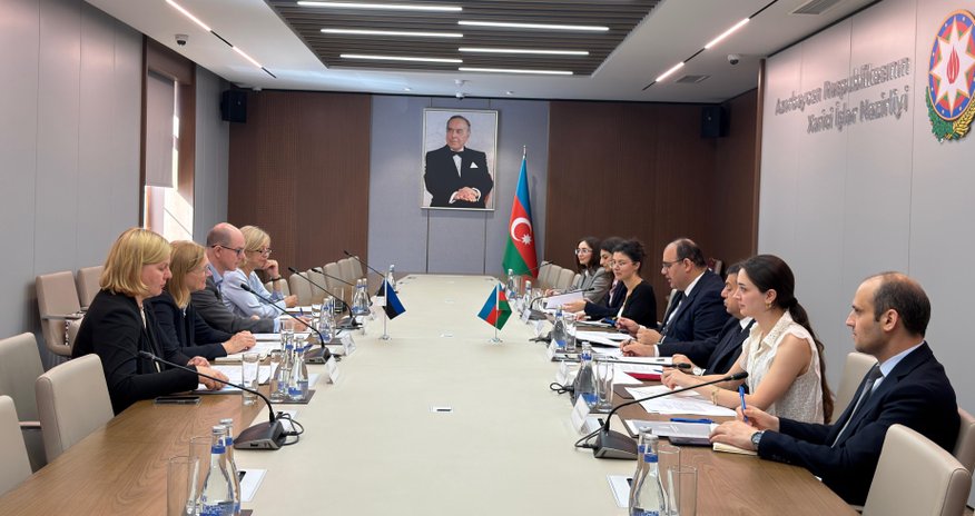 Azərbaycan və Estoniya XİN-ləri arasında konsulluq məsləhətləşmələri keçirilib Azərbaycan və Estoniya XİN-ləri arasında konsulluq məsləhətləşmələri keçirilib