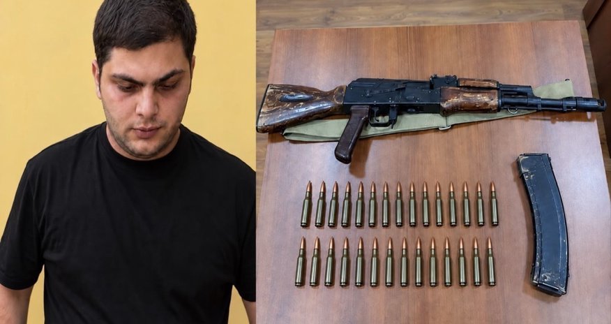 В Барде задержан мужчина, пытавшийся продать автомат Калашникова В Барде задержан мужчина, пытавшийся продать автомат Калашникова