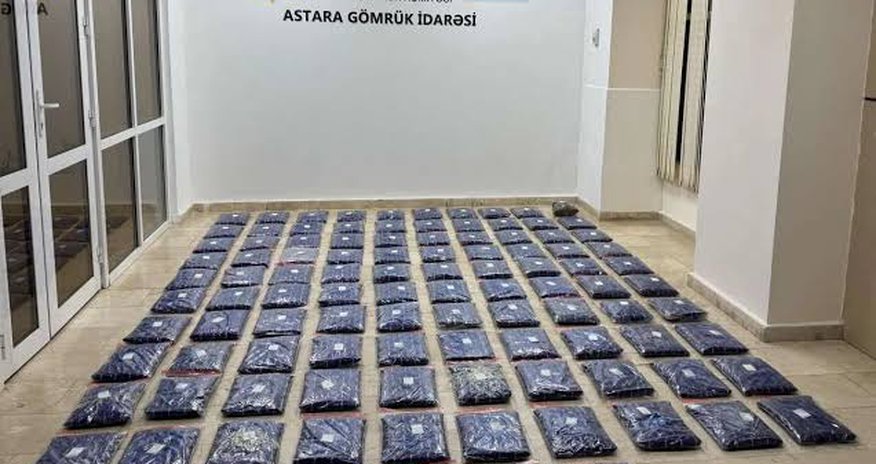 На границе в Астаре пресечена контрабанда почти 52 кг наркотиков из Ирана в Россию На границе в Астаре пресечена контрабанда почти 52 кг наркотиков из Ирана в Россию