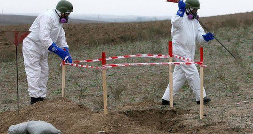 В освобожденных районах Азербайджана за неделю обезврежено более 1,6 тысячи мин и боеприпасов В освобожденных районах Азербайджана за неделю обезврежено более 1,6 тысячи мин и боеприпасов