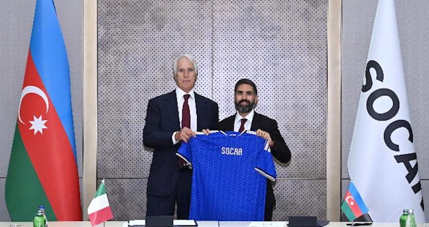 SOCAR станет главным глобальным энергетическим спонсором сборных Италии по футболу SOCAR станет главным глобальным энергетическим спонсором сборных Италии по футболу