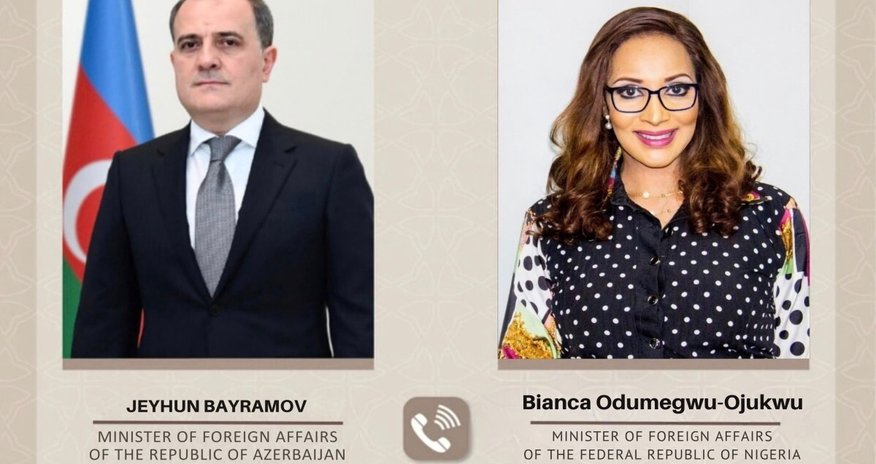 Джейхун Байрамов обсудил с главой МИД Нигерии развитие двусторонних отношений Джейхун Байрамов обсудил с главой МИД Нигерии развитие двусторонних отношений