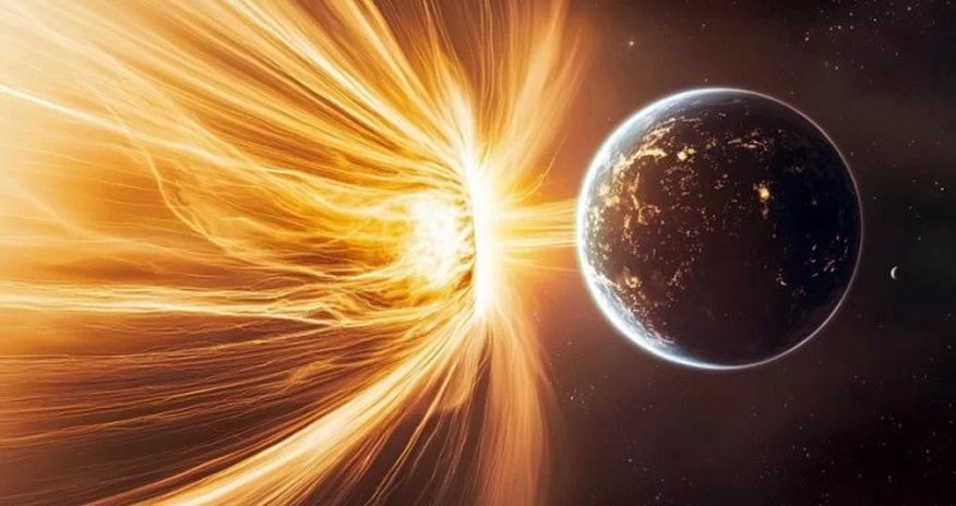 Сильнейшая магнитная буря обрушилась на Землю Сильнейшая магнитная буря обрушилась на Землю