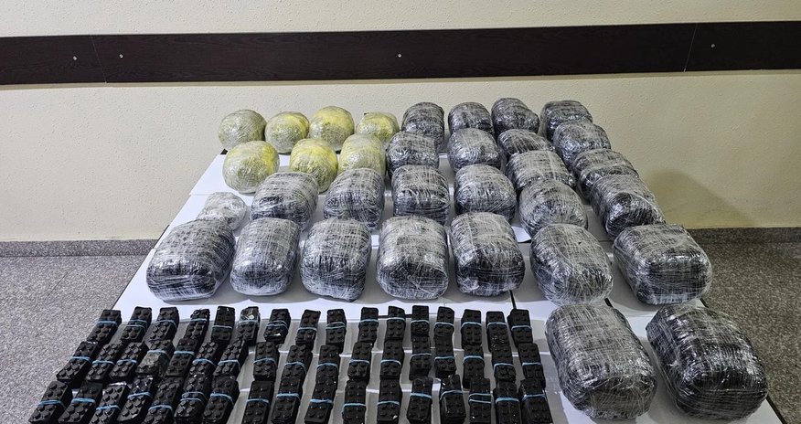 İrandan Azərbaycana 35 kiloqram narkotikin keçirilməsinin qarşısı alınıb İrandan Azərbaycana 35 kiloqram narkotikin keçirilməsinin qarşısı alınıb