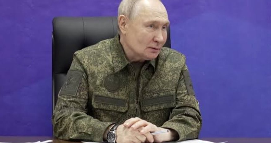 Путин заявил о захвате 6500 кв. км территории Украины Путин заявил о захвате 6500 кв. км территории Украины
