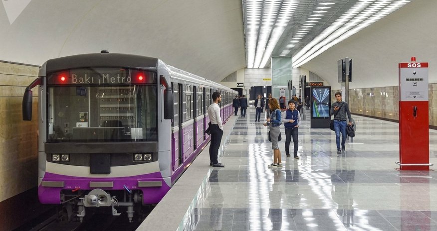 Пассажироперевозки в Бакинском метро снизились почти на 4% Пассажироперевозки в Бакинском метро снизились почти на 4%