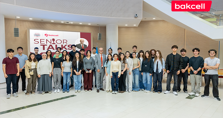 Bakcell CEO meets with ADA University students Bakcell CEO meets with ADA University students