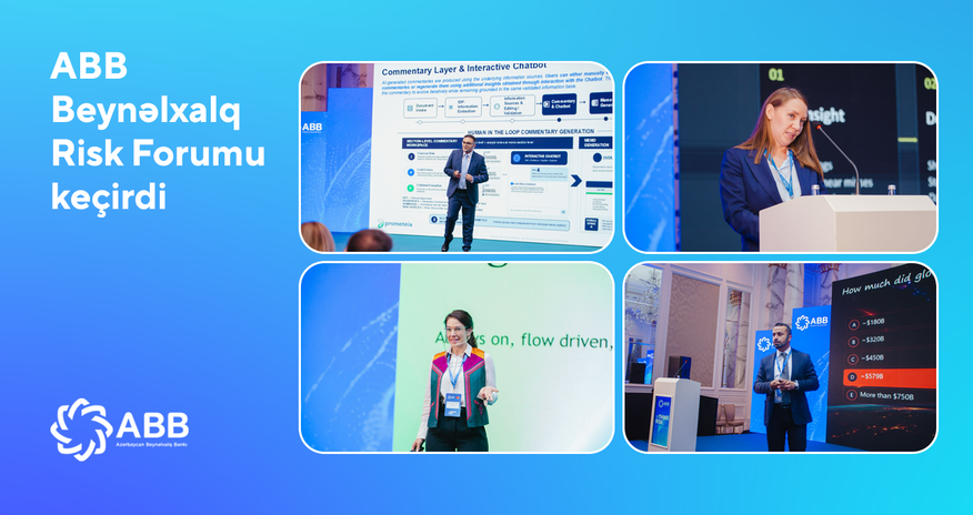 ABB Beynəlxalq Risk Forumu keçirdi ABB Beynəlxalq Risk Forumu keçirdi