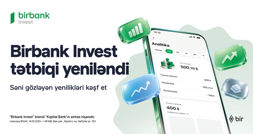 Birbank Invest updated: Managing your investment portfolioisno weasier Birbank Invest updated: Managing your investment portfolioisno weasier