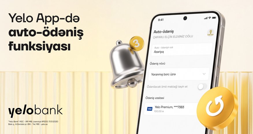 Auto payment feature now available inYeloApp Auto payment feature now available inYeloApp