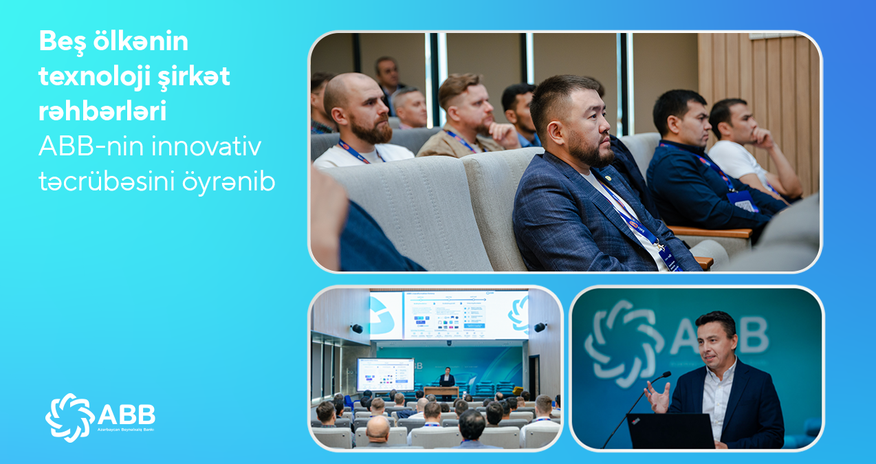 Beş ölkənin texnoloji şirkət rəhbərləri ABB-nin innovativtəcrübəsini öyrənib Beş ölkənin texnoloji şirkət rəhbərləri ABB-nin innovativtəcrübəsini öyrənib